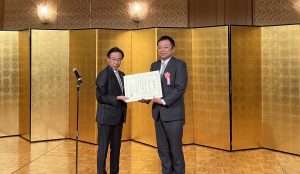 京都府知事さんと記念撮影